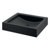 Umywalka nablatowa UNITO Inox 304 czarny matowy - Nablatowa Delabie 120810BK