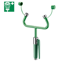 Spryskiwacz do płukania oczu Ścienny - 2-strumieniowy Delabie 9121