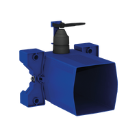 Wodoszczelna skrzynka podtynkowa do zaworów TEMPOMATIC WC Zasilanie na baterie - Zestaw 1/2 Delabie 464PBOX