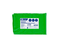 Worki na śmieci 160l 90x110cm zielone LDPE paczka 10 szt. Merida W50Z