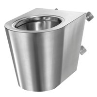 WC odporne na wandalizm S21 P TC Inox 304 satynowy - Odporne na wandalizm Delabie 160550