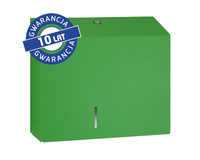 Pojemnik na papier toaletowy GREEN LINE MAXI do 23cm zielony Merida BSZ101