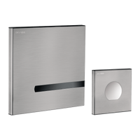 Elektroniczny system spłukiwania TEMPOMATIC z przyciskiem zdalnym Elektroniczny zawór podtynkowy na baterie - Przycisk zdalny - Do WC Delabie 464306