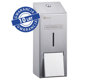 Dozownik płynu do dezynfekcji 1000 ml stal matowa Merida DSM410
