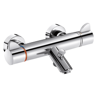 Termostatyczna bateria wannowo-natryskowa SECURITHERM Dwuuchwytowa termostatczna bateria natryskowa Delabie H9752S