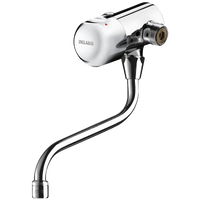 Bateria czasowa Ścienna uruchamiana przyciskiem-pokrętłem TEMPOMIX Delabie 798152