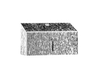 Pojemnik na ręczniki papierowe MERIDA INOX DESIGN MINI ICICLE ADI201