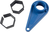 Komplet zabezpieczający - klucz do aeratorów M24/28. osłonki do nakrętek Deante