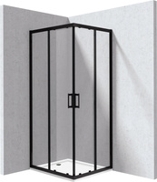 Kabina prysznicowa z brodzikiem prostokątna 80x90 cm