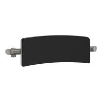 Komfortowe oparcie Be-Line® do WC Konstrukcja aluminium epoksyd antracytowy metalik Delabie 511928C