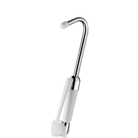 Spryskiwacz HIGIENA ze standardowym drążkiem Z zagiętą końcówką 65° nadającą się do demontażu Delabie 434065