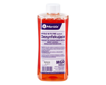 Merida M6R Mydło w płynie DEZYNFEKUJĄCE, butelka 500 ml, zapach grejpfrutowy