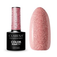 CLARESA Lakier hybrydowy FULL GLITTER 8 -5g 147208 Kosmed