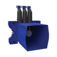 Skrzynka podtynkowa do mechanicznej baterii natryskowej Bateria mechaniczna zestaw 1/2 Delabie 254BOX