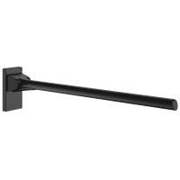 Poręcz uchylna Be-Line® - 850 mm Aluminium - Epoksyd: matowa czerń Delabie 511964BK