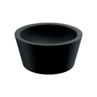 Umywalka nablatowa ALGUI Inox 304 czarny matowy - Nablatowa Delabie 120110BK