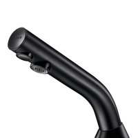 Zawór elektroniczny BLACK BINOPTIC Na baterie - H.90 mm Delabie 478035