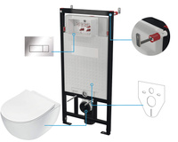 Zestaw WC podtynkowy 6 w 1