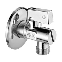 Zawór kątowy kulowy 1/2" - 3/8" Deante