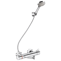 Komplet natryskowy z baterią termostatyczną SECURITHERM Dwuuchwytowa bateria termostatyczna Securitouch Delabie H9741HYG