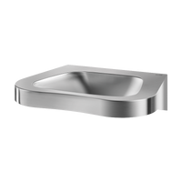 Umywalka wisząca FRAJU PMR Inox 304 satynowy Delabie 120440