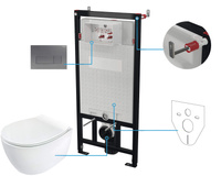 Zestaw WC podtynkowy 6 w 1