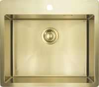 Zlewozmywak stalowy 1-komorowy Deante