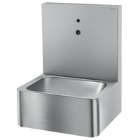 Umywalka Higiena z wysoką ścianką Inox 304 satynowy Delabie 188300