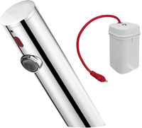 Bateria umywalkowa bezdotykowa bez regulacji temperatury - 4xAA Deante