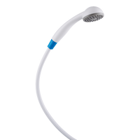 Jednorazowy zestaw natryskowy Wąż natryskowy L.0,85 m z niebieskimi nakrętkami Delabie 808B.25P