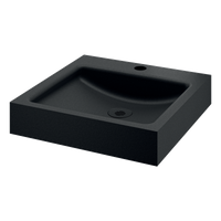 Umywalka ścienna UNITO Inox 304 czarny matowy Delabie 121830BK