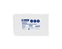 Worki na śmieci 160l 90x110cm bezbarwne LDPE paczka 10 szt. Merida W50P