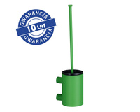 Szczotka WC STELLA GREEN LINE uchwyt ścienny zielona Merida GSZ351