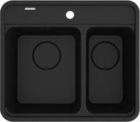 Zlewozmywak granitowy 1.5-komorowy Deante