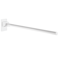 Poręcz uchylna Be-Line® - 850 mm Aluminium - Epoksyd: matowa biel Delabie 511964W