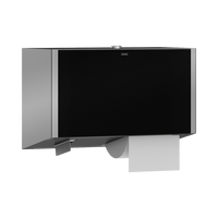 KWC EXOS. Uchwyt na dwie rolki papieru toaletowego EXOS676B