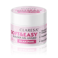 Claresa żel budujący Soft&Easy glam pink 12 g  147843 Kosmed