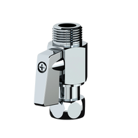 Złączka prosta STOP Z zaworem odcinającym i zakrywającą nakrętką Delabie 825212