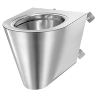 WC odporne na wandalizm S21 S TC Inox 304 satynowy - Odporne na wandalizm Delabie 160310