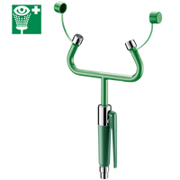 Spryskiwacz do płukania oczu Sztorcowy - 2-strumieniowy Delabie 9141