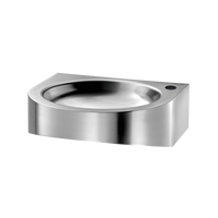 Umywalka wisząca PMR XS Inox 304 satynowy Delabie 123400