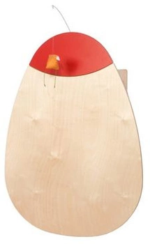 Przewijak dla niemowląt OVO - czerwony