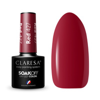 CLARESA Lakier hybrydowy RED 427 -5g