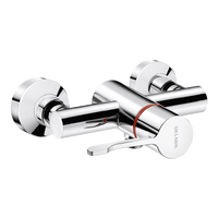 Sekwencyjna termostatyczna bateria natryskowa Bateria termostatyczna bez zaworów zwrotnych dolne wyjście Delabie H9630S
