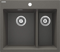 Zlewozmywak granitowy 1.5-komorowy Deante