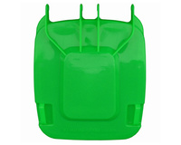 Pokrywa do kosza 240l KJS413 kolor zielony tworzywo MERIDA KJZ913