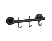 Drążek L200 mm z trzema haczykami STELLA BLACK LINE czarny Merida GSC407