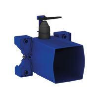 Wodoszczelna skrzynka podtynkowa do zaworów TEMPOMATIC WC Zasilanie sieciowe - Zestaw 1/2 Delabie 464SBOX