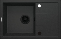 Zlewozmywak granitowy 1-komorowy z ociekaczem