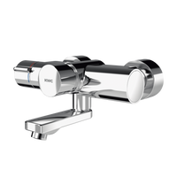 KWC F5S-Therm Samozamykająca termostatyczna bateria ścienna F5ST1103